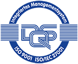 Wir sind zertifiziert nach DIN EN ISO / IEC 27001:2022